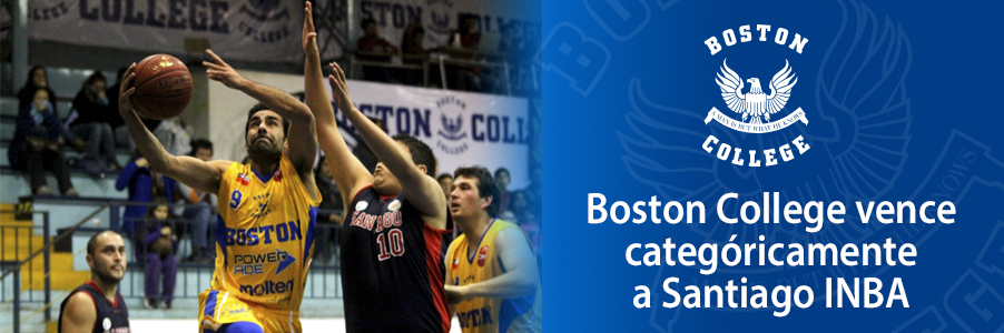 Boston College vence categóricamente a Santiago INBA en la Libcentro